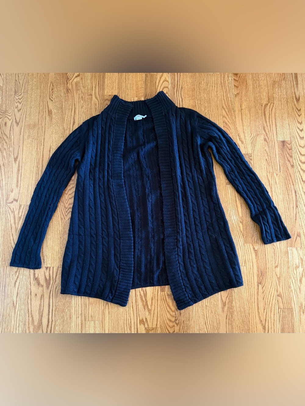 Vineyard Vines black knit cardigan